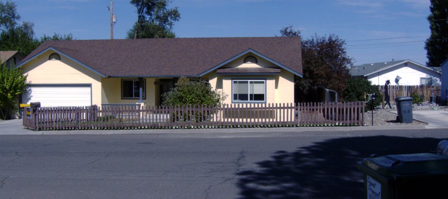 The first J.R. Builders House -- built in 1985